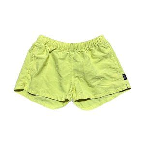 Patagonia Barely Baggies 2.5" Yellow Shorts Women's S 57041